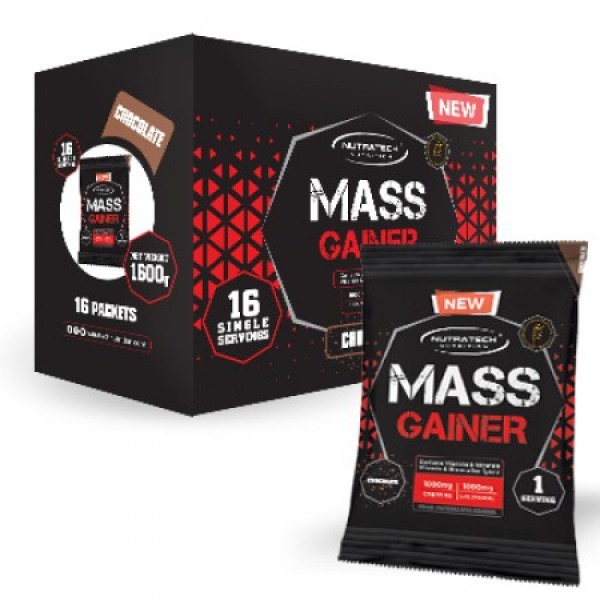 Mass Gainer 1600 gr    16 Adet X 100 gr Çikolata